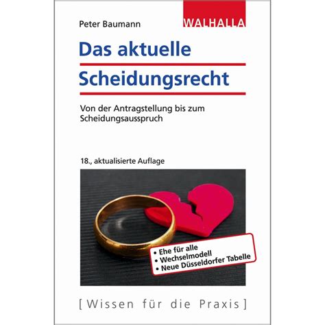 das aktuelle scheidungsrecht das aktuelle scheidungsrecht Kindle Editon