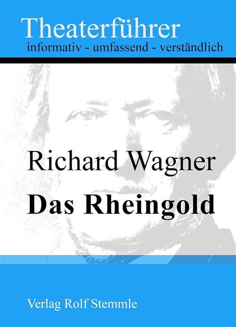 das rheingold theaterf hrer taschenformat richard ebook Kindle Editon