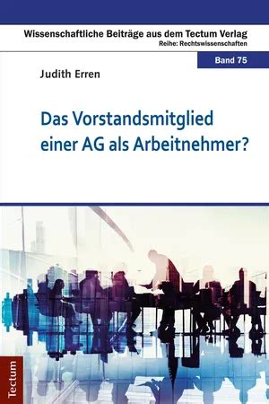 das vorstandsmitglied einer als arbeitnehmer Epub