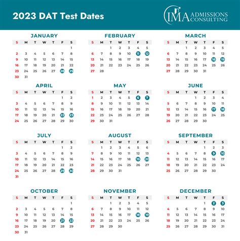 dat testing dates 2024