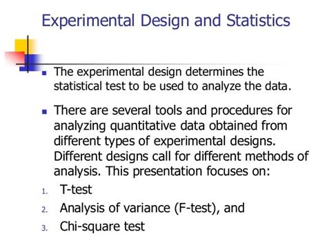 data analysis for experimental design Doc