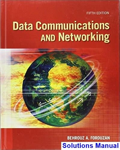 data communications and networking 5th edition solutions Kindle Editon