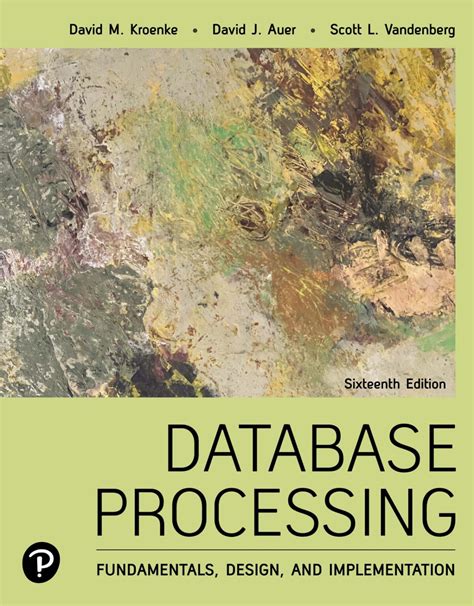 database processing fundamentals design and implementation PDF