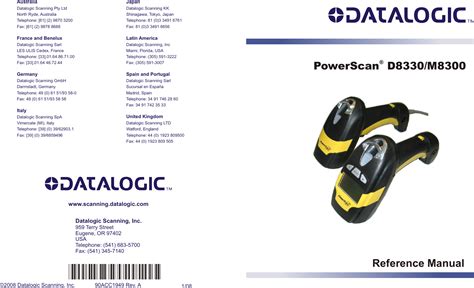 datalogic powerscan d8330 user manual Kindle Editon