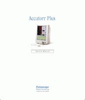 datascope accutorr plus user manual Kindle Editon