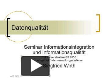 daten und informationsqualit t daten und informationsqualit t Epub