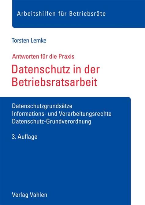 datenschutz torsten lemke Kindle Editon