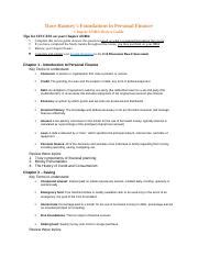 dave ramsey foundations in personal finance ch 4 dangers of debt Epub