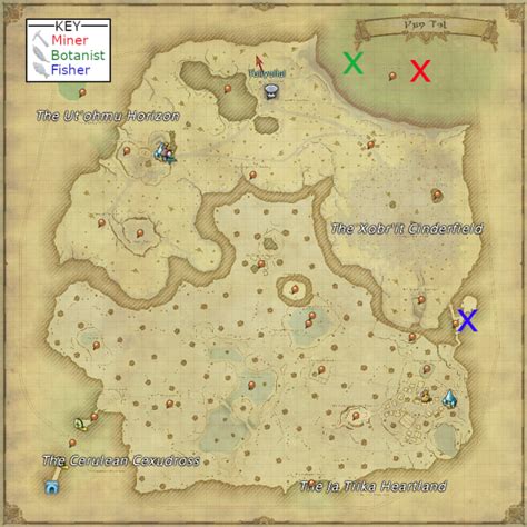 dawntrail treasure maps