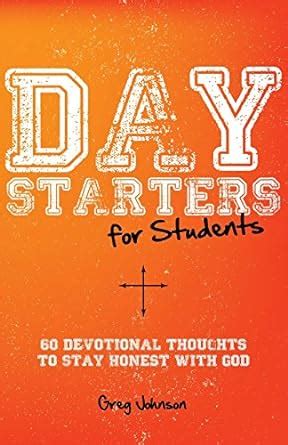 day starters students devotional thoughts Doc