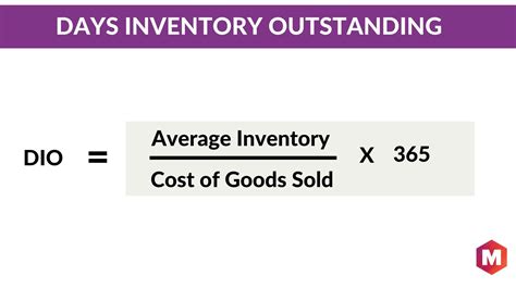 days inventory outstanding