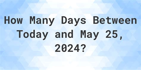 days since may 6 2024
