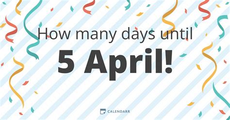 days until april 5 2024