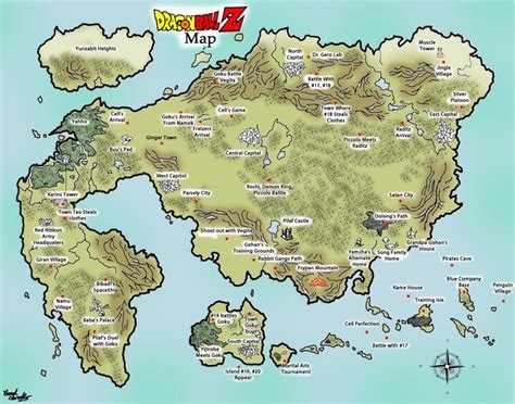 dbz map