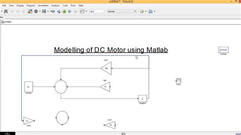 dc motor simulation with matlab software PDF