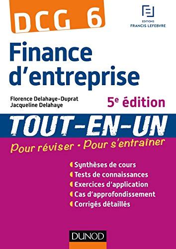 dcg finance dentreprise dition tout en un Epub