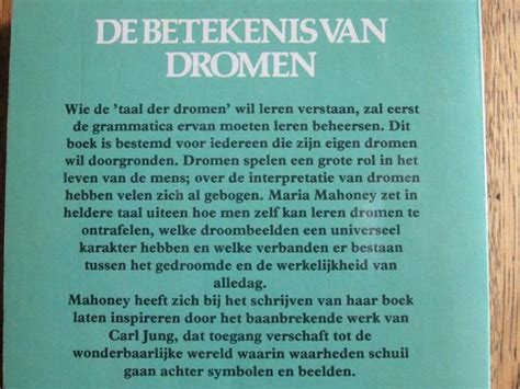 de betekenis van dromen gids voor droomanalyse Doc