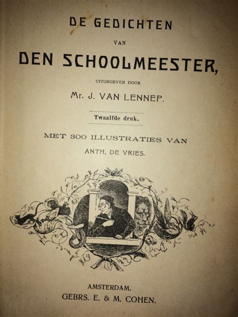 de gedichten van den schoolmeester met de oorspronkelijke illustraties Reader