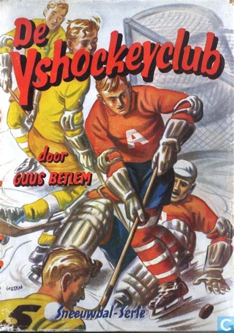 de ijshockeyclub een spannend sportverhaal gellustreerd door pol dom Reader