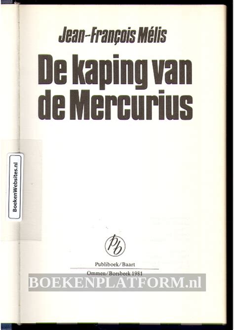 de kaping van de mercurius Epub