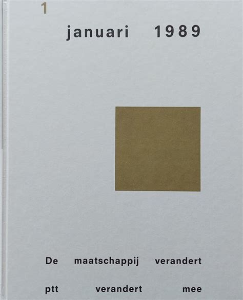 de maatschappij verandert ptt verandert mee januari 1989 Kindle Editon