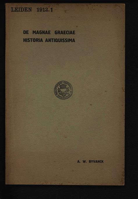 de magnae graeciae historia antiquissima Reader