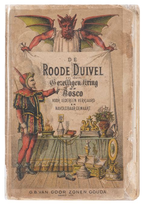 de roode duivel in den gezelligen kring of bosco voor iedereen verklaard toverkunst Doc