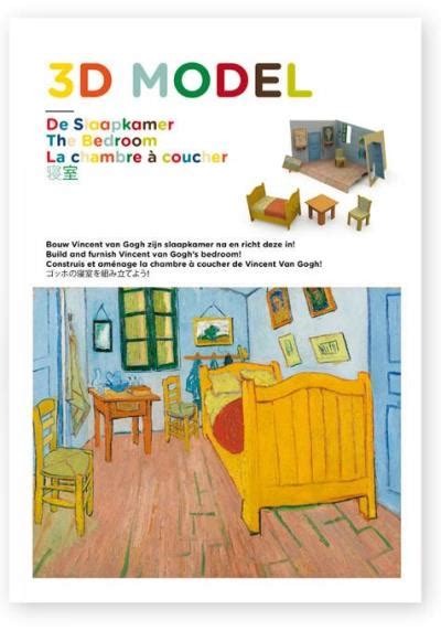 de slaapkamer van van gogh bouwplaat 3d model Reader