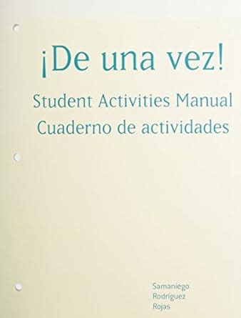 de una vez a college course for spanish speakers by samaniego Epub