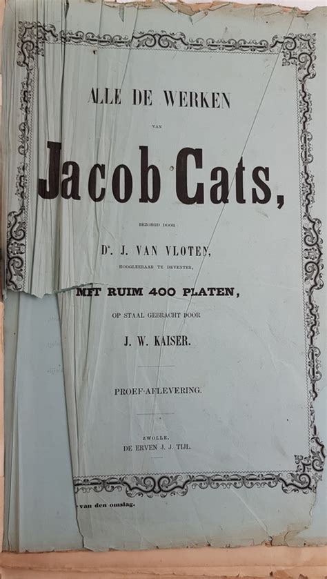 de werken van jacob cats met ruim 200 platen Kindle Editon