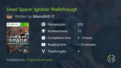 Dead Space Ignition Walkthrough