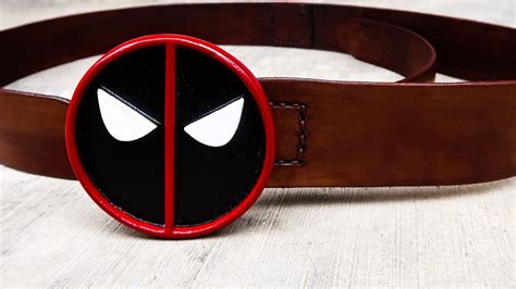 deadpool buckle belt