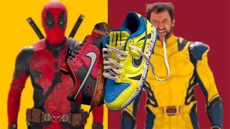 deadpool wolverine shoes