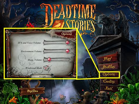 Deadtime Stories Walkthrough