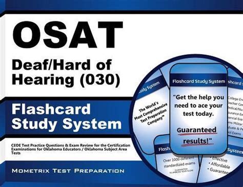 deaf education certification oklahoma test