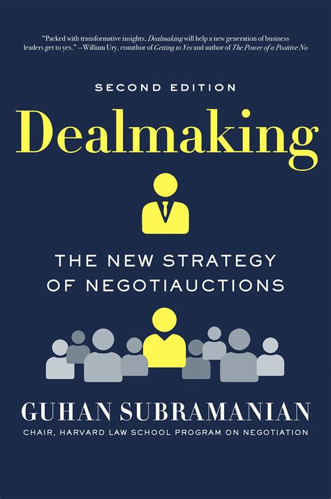 dealmaking the new strategy of negotiauctions Kindle Editon