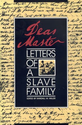dear master letters of a slave family PDF