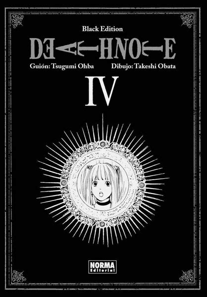 death note black edition 4 comic manga Doc