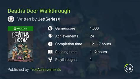 Death S Door Walkthrough