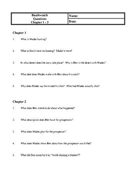 deathwatch study guide answers Epub