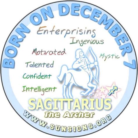 dec 7 zodiac