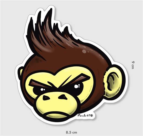 decal monkey