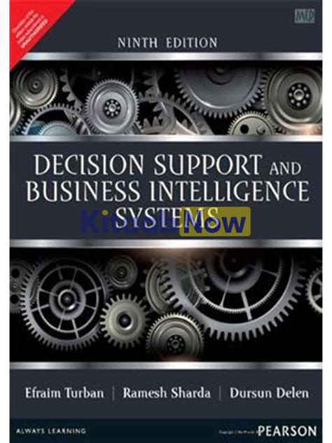 decision support and business intelligence systems 9th edition ebook PDF