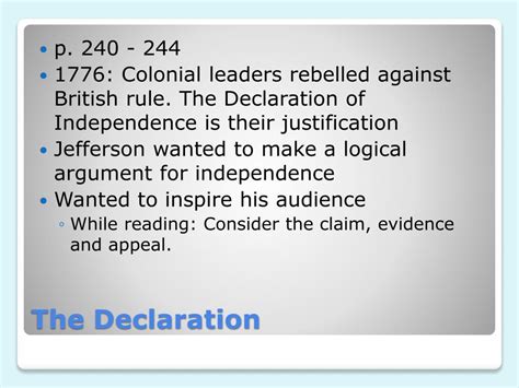 declaration independence addresses aphorisms biography Kindle Editon