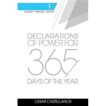 declarations of power for 365 days of the year volume 1 Epub
