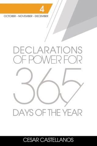 declarations of power for 365 days of the year volume 4 Kindle Editon