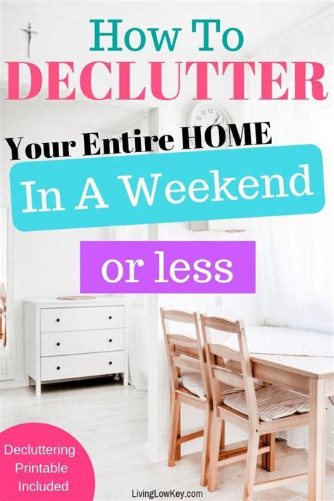 declutter organizing your home within a week for a stress free life declutter minimalist living minimalism PDF