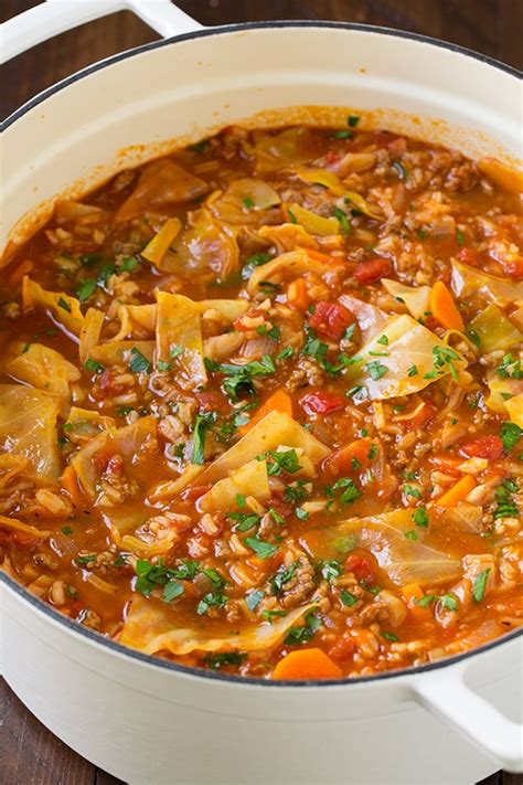 deconstructed cabbage roll soup recipe diabetic Epub