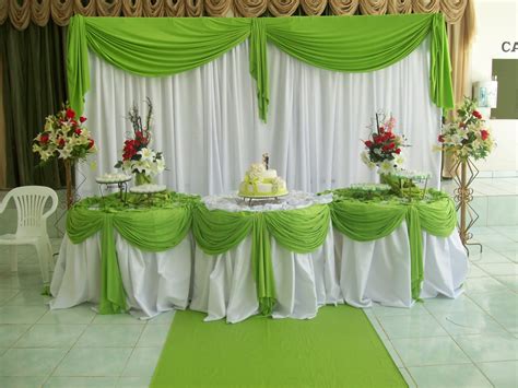 decoração casamento verde e branco