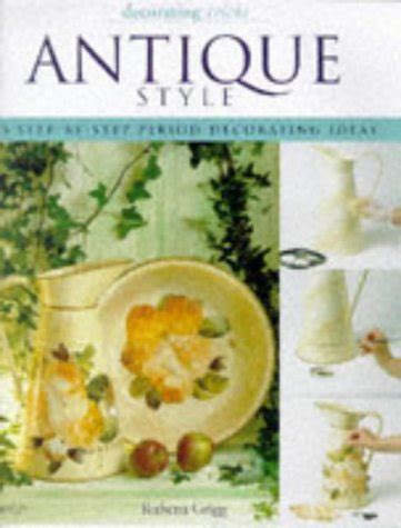 decorating tricks antique style step Doc